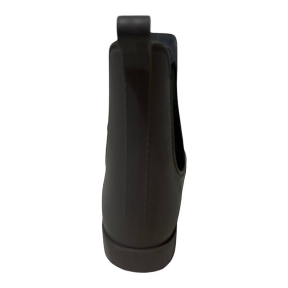 CAPELLI OF NY CHELSEA FLAT RAINBOOTS PULL-UP ANGLE BOOTIES GRAY SIZE 9 - Picture 10 of 11